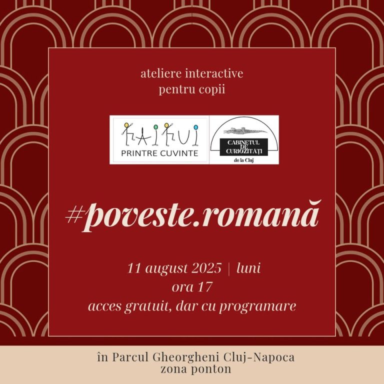 Read more about the article Paralele în timp – Atelier de joacă despre Antichitatea romană