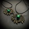Pandantiv handmade cu piatra semipretioasa