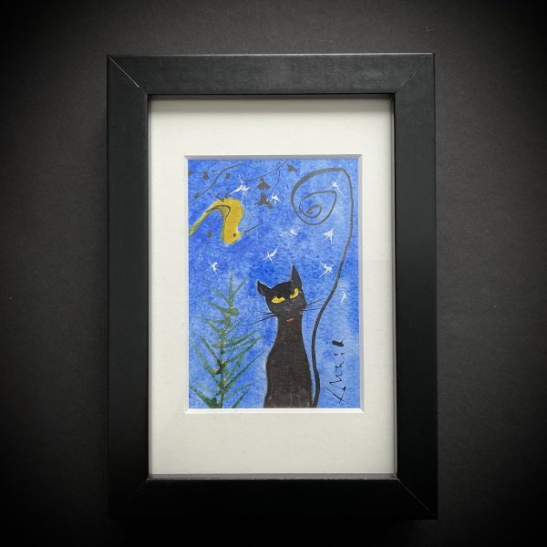 Tablou Pisica neagră