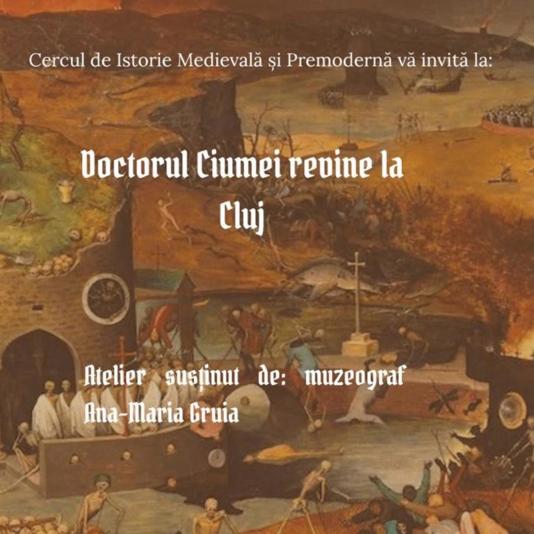 Read more about the article Prezentarea proiectului „Doctorului ciumei revine la Cluj” studentilor de la Cercul de Istorie Medievală și Premodernă
